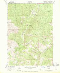 Download a high-resolution, GPS-compatible USGS topo map for Warm Springs Point, ID (1969 edition)