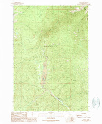 Download a high-resolution, GPS-compatible USGS topo map for Warren, ID (1990 edition)