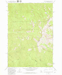 Download a high-resolution, GPS-compatible USGS topo map for Watchtower Peak, ID (1979 edition)