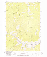 Download a high-resolution, GPS-compatible USGS topo map for Waugh Mountain, ID (1978 edition)