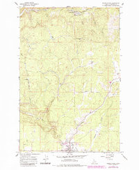 Download a high-resolution, GPS-compatible USGS topo map for Weippe North, ID (1984 edition)