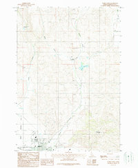 Download a high-resolution, GPS-compatible USGS topo map for Weiser North, ID (1987 edition)
