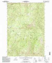 Download a high-resolution, GPS-compatible USGS topo map for Weitas Butte, ID (1997 edition)