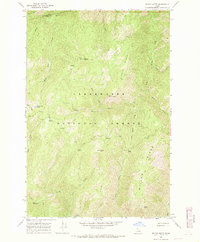 Download a high-resolution, GPS-compatible USGS topo map for Weitas Butte, ID (1968 edition)