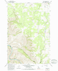 Download a high-resolution, GPS-compatible USGS topo map for Westlake, ID (1986 edition)