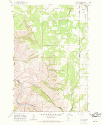 Download a high-resolution, GPS-compatible USGS topo map for Westlake, ID (1971 edition)