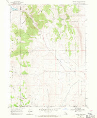 Download a high-resolution, GPS-compatible USGS topo map for Weston Canyon, ID (1971 edition)