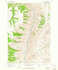 Download a high-resolution, GPS-compatible USGS topo map for White Bird, ID (1965 edition)