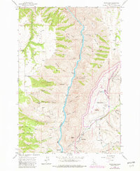 Download a high-resolution, GPS-compatible USGS topo map for White Bird, ID (1982 edition)
