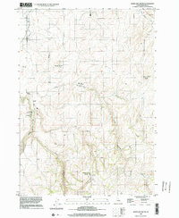 Download a high-resolution, GPS-compatible USGS topo map for White Owl Butte, ID (2002 edition)