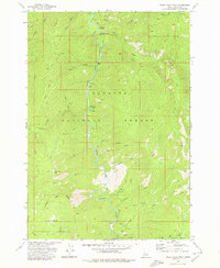 Download a high-resolution, GPS-compatible USGS topo map for White Rock Peak, ID (1980 edition)