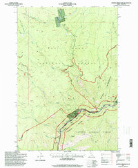 Download a high-resolution, GPS-compatible USGS topo map for Whitewater Ranch, ID (1999 edition)