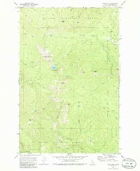 Download a high-resolution, GPS-compatible USGS topo map for Widow Mtn, ID (1986 edition)
