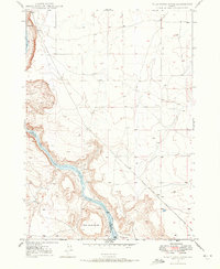 preview thumbnail of historical topo map of Ada County, ID in 1947