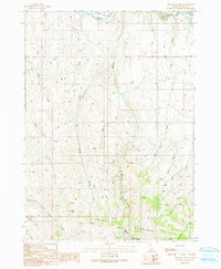 Download a high-resolution, GPS-compatible USGS topo map for Williams Creek, ID (1991 edition)