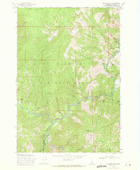 Download a high-resolution, GPS-compatible USGS topo map for Williams Peak, ID (1971 edition)
