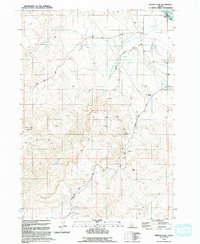 Download a high-resolution, GPS-compatible USGS topo map for Wilson Peak, ID (1992 edition)