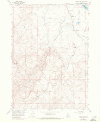 Download a high-resolution, GPS-compatible USGS topo map for Wilson Peak, ID (1972 edition)