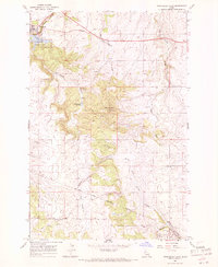 Download a high-resolution, GPS-compatible USGS topo map for Winchester East, ID (1971 edition)