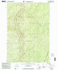 Download a high-resolution, GPS-compatible USGS topo map for Wood Hump, ID (2002 edition)