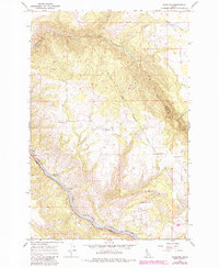 Download a high-resolution, GPS-compatible USGS topo map for Woodland, ID (1984 edition)