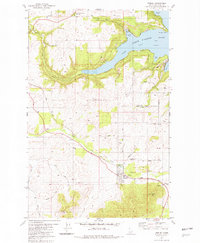 Download a high-resolution, GPS-compatible USGS topo map for Worley, ID (1982 edition)