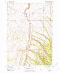 Download a high-resolution, GPS-compatible USGS topo map for Wright Creek, ID (1982 edition)