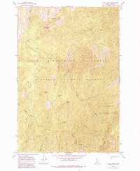 Download a high-resolution, GPS-compatible USGS topo map for Wylies Peak, ID (1984 edition)