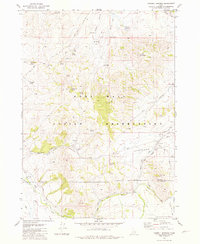 Download a high-resolution, GPS-compatible USGS topo map for Yandell Springs, ID (1981 edition)