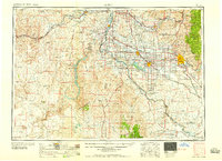 1958 Map of Boise