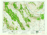 preview thumbnail of historical topo map of Dubois, ID in 1958