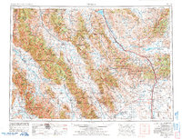Download a high-resolution, GPS-compatible USGS topo map for Dubois, ID (1955 edition)
