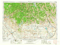 preview thumbnail of historical topo map of Hailey, ID in 1955