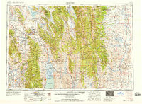 1958 Map of Bennington, ID