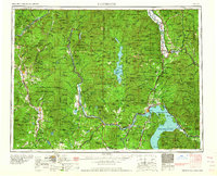 1963 Map of Chewelah, WA
