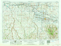 preview thumbnail of historical topo map of Twin Falls, ID in 1958