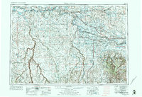 1955 Map of Twin Falls, 1974 Print