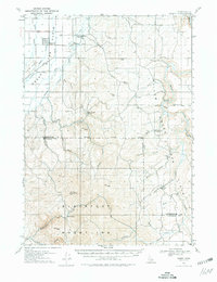 1924 Map of Ammon, 1981 Print