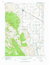 Download a high-resolution, GPS-compatible USGS topo map for Bancroft, ID (1975 edition)
