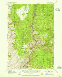 Download a high-resolution, GPS-compatible USGS topo map for Banks, ID (1955 edition)