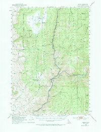 Download a high-resolution, GPS-compatible USGS topo map for Banks, ID (1967 edition)
