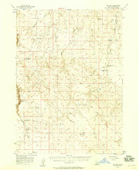 Download a high-resolution, GPS-compatible USGS topo map for Big Hill, ID (1958 edition)