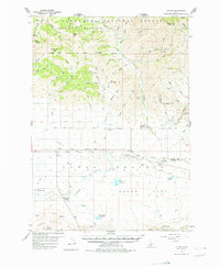 Download a high-resolution, GPS-compatible USGS topo map for Blaine, ID (1976 edition)