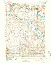 Download a high-resolution, GPS-compatible USGS topo map for Bruneau, ID (1966 edition)
