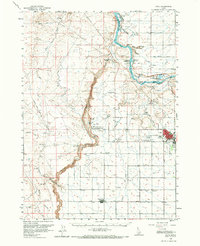 Download a high-resolution, GPS-compatible USGS topo map for Buhl, ID (1966 edition)