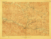 1906 Map of Coeur D'Alene District