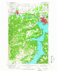 Download a high-resolution, GPS-compatible USGS topo map for Coeur DAlene, ID (1967 edition)