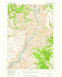 Download a high-resolution, GPS-compatible USGS topo map for Copperfield, ID (1965 edition)