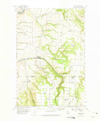 Download a high-resolution, GPS-compatible USGS topo map for Culdesac, ID (1975 edition)