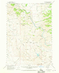 Download a high-resolution, GPS-compatible USGS topo map for Danskin Peak, ID (1970 edition)